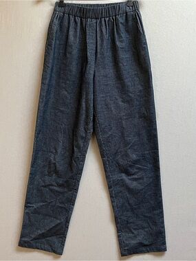 FRNCH Paris Elastic Waist Casual Straight Leg Pants M